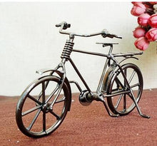 Load image into Gallery viewer, New Retro Bike Model Metal Ornaments Figurine