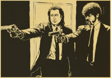 Load image into Gallery viewer, Quentin Tarantino Direct Uma Thurman Movie Pulp Fiction Vintage Paper Poster