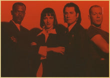 Load image into Gallery viewer, Quentin Tarantino Direct Uma Thurman Movie Pulp Fiction Vintage Paper Poster