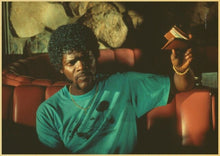 Load image into Gallery viewer, Quentin Tarantino Direct Uma Thurman Movie Pulp Fiction Vintage Paper Poster