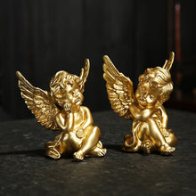 Load image into Gallery viewer, decoration miniature figurines  Angel Candlestick