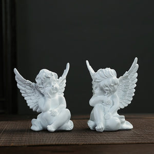 decoration miniature figurines  Angel Candlestick
